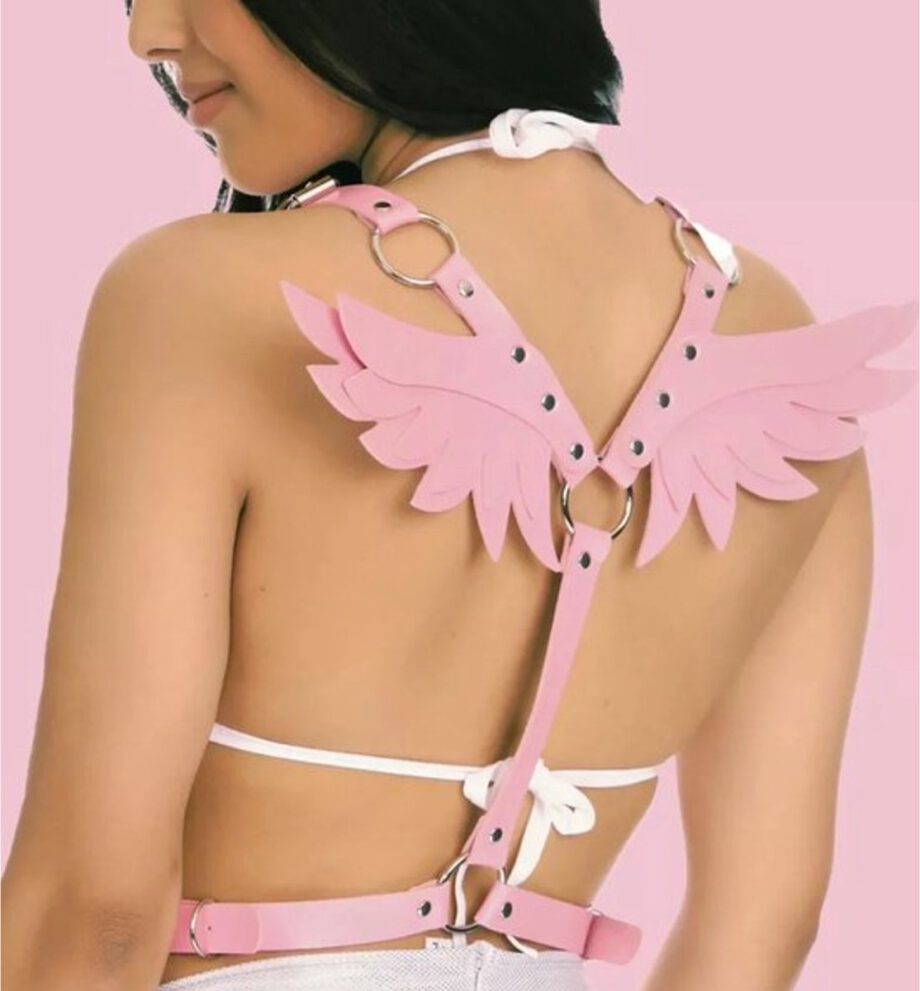 Pink Angel + Jarretels